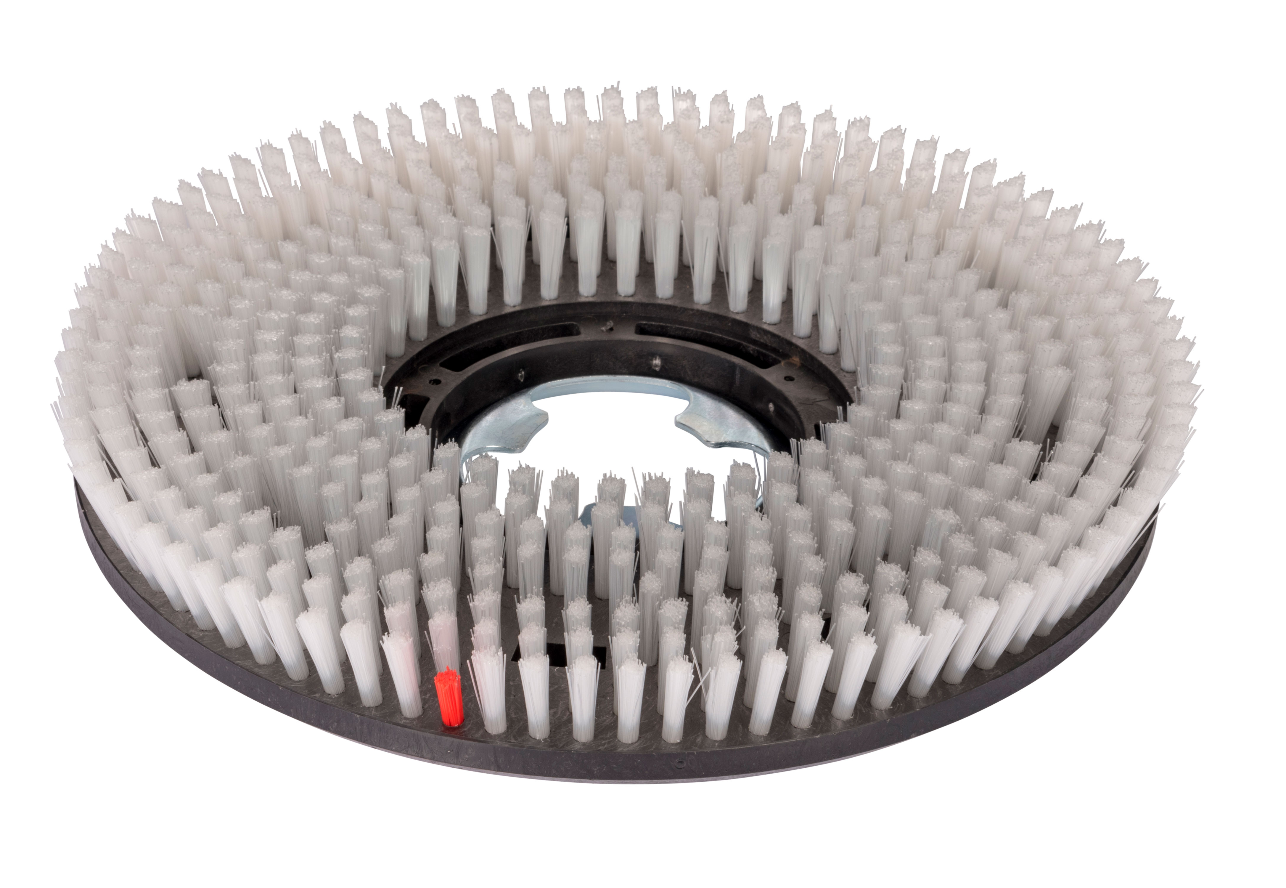 brush, 405mm,(medium), green/white