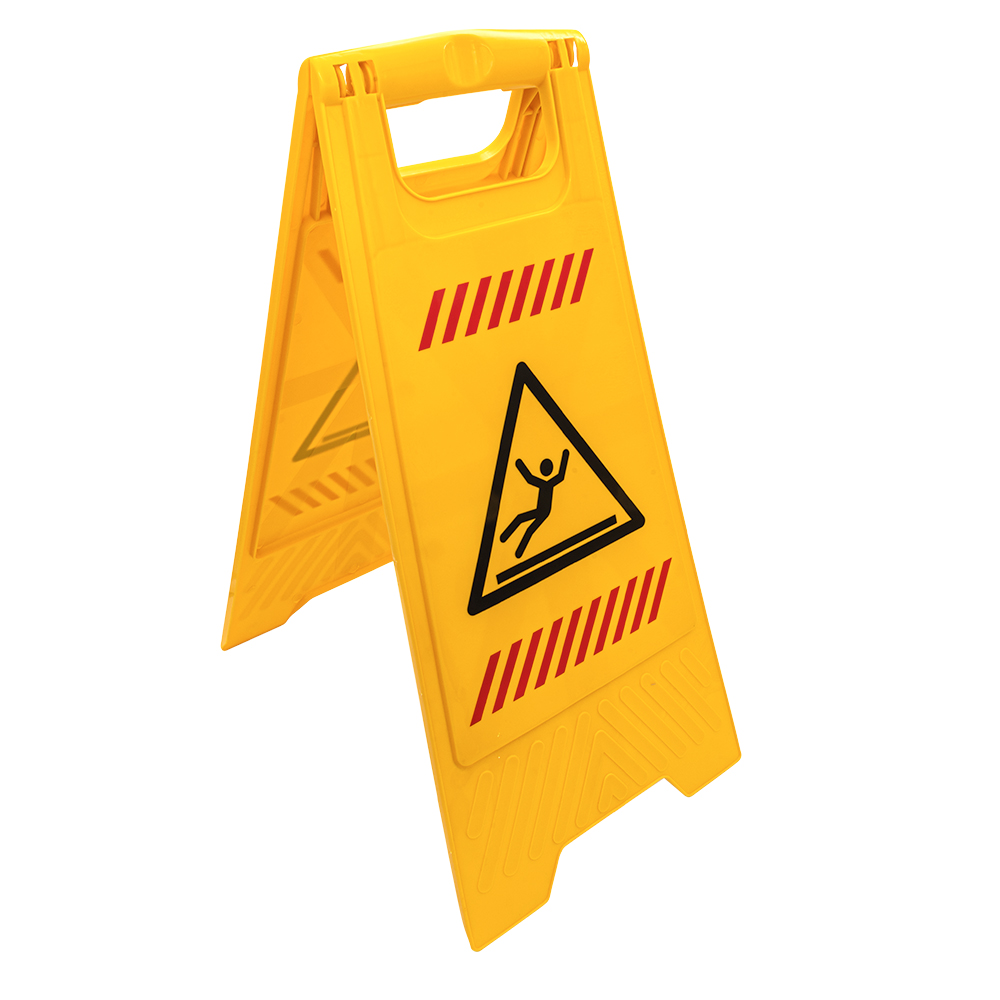 Warnschild Rutschgefahr international (VE = 10 Stk