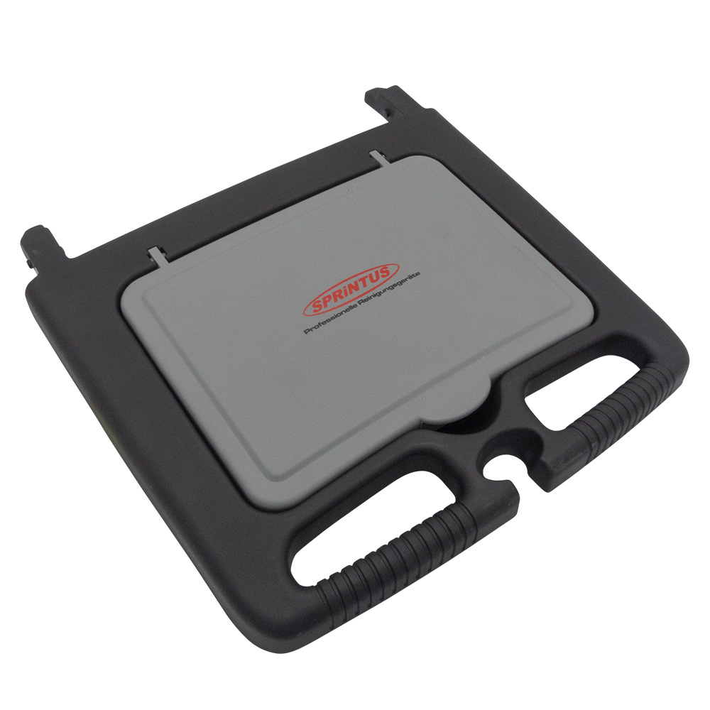 Halterung mit Deckel